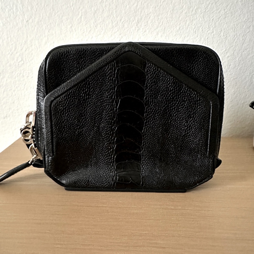 Alexander Wang Snake Skin Clutch
